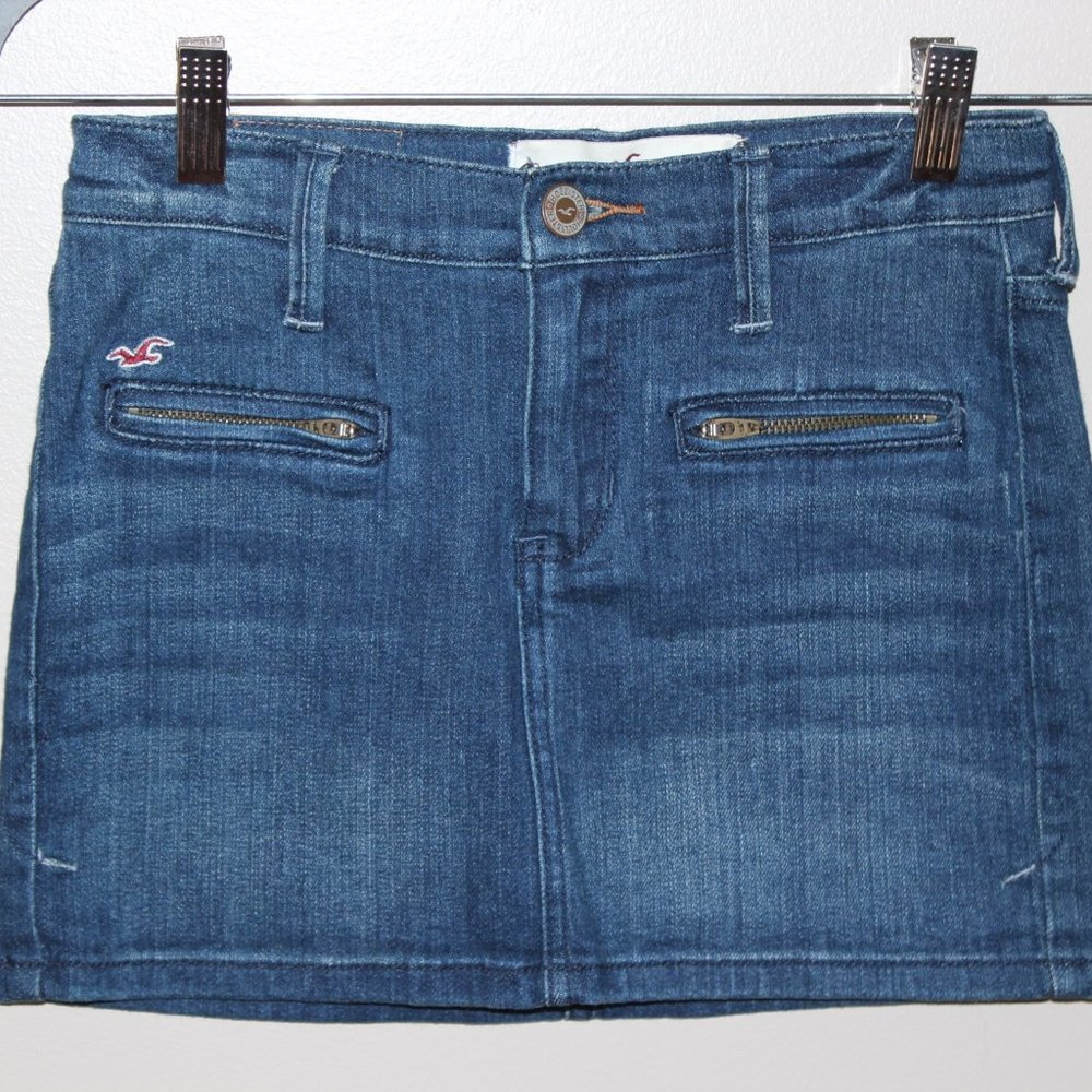 Hollister Denim SoCal Stretch Skirt